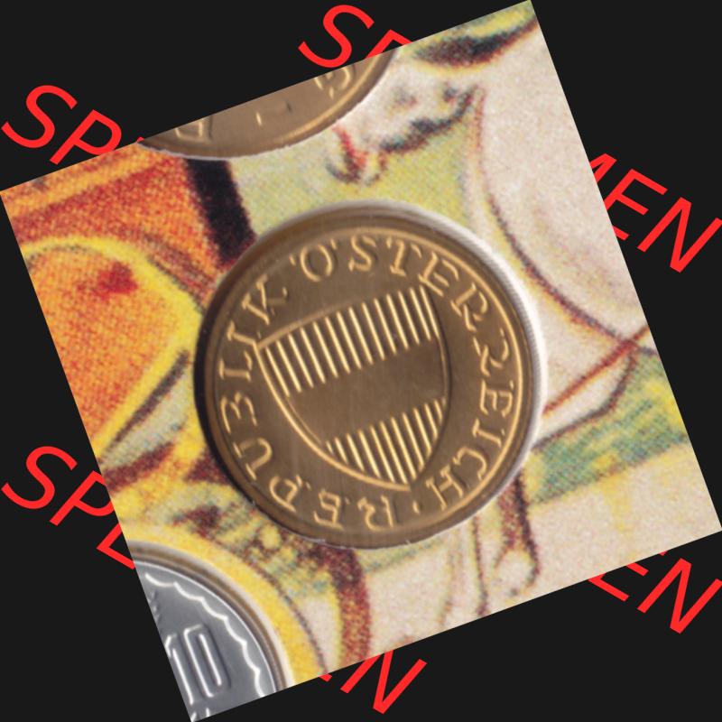 Münzen Österreich Umlaufmünze aus Münzsatz 1959-2001 50 Groschen 2000, Bild mit Rückseite der österreichischen Münze als Bildmaterial, des Bildes zur deiner... Sammlung