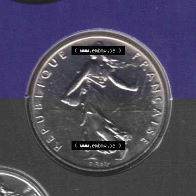Umlaufmünze aus Frankreich in der Francs-Währung Sammlung