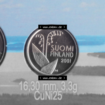 Umlaufmünze aus Finnland SUOMI Sammlung