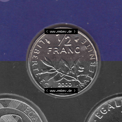 Umlaufmünze aus Frankreich in der Francs-Währung Sammlung