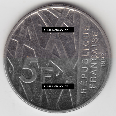 Umlaufmünze aus Frankreich in der Francs-Währung Sammlung