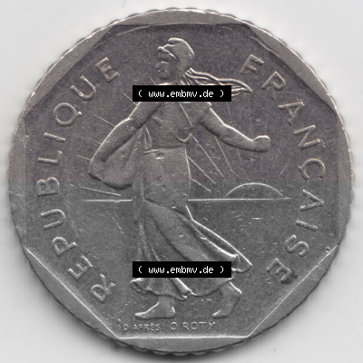 Umlaufmünze aus Frankreich in der Francs-Währung Sammlung