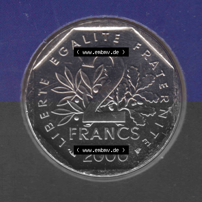 Umlaufmünze aus Frankreich in der Francs-Währung Sammlung