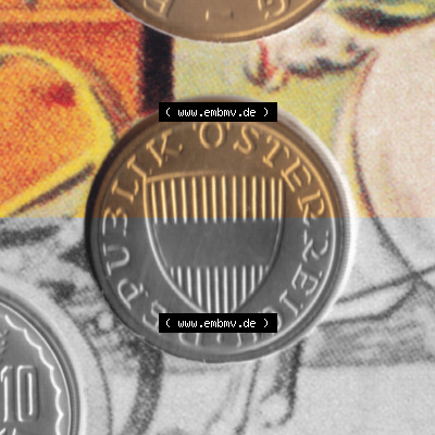 Münzen Österreich Umlaufmünze aus Münzsatz 1959-2001 50 Groschen 2000, Bild mit Rückseite der österreichischen Münze als... Sammlung
