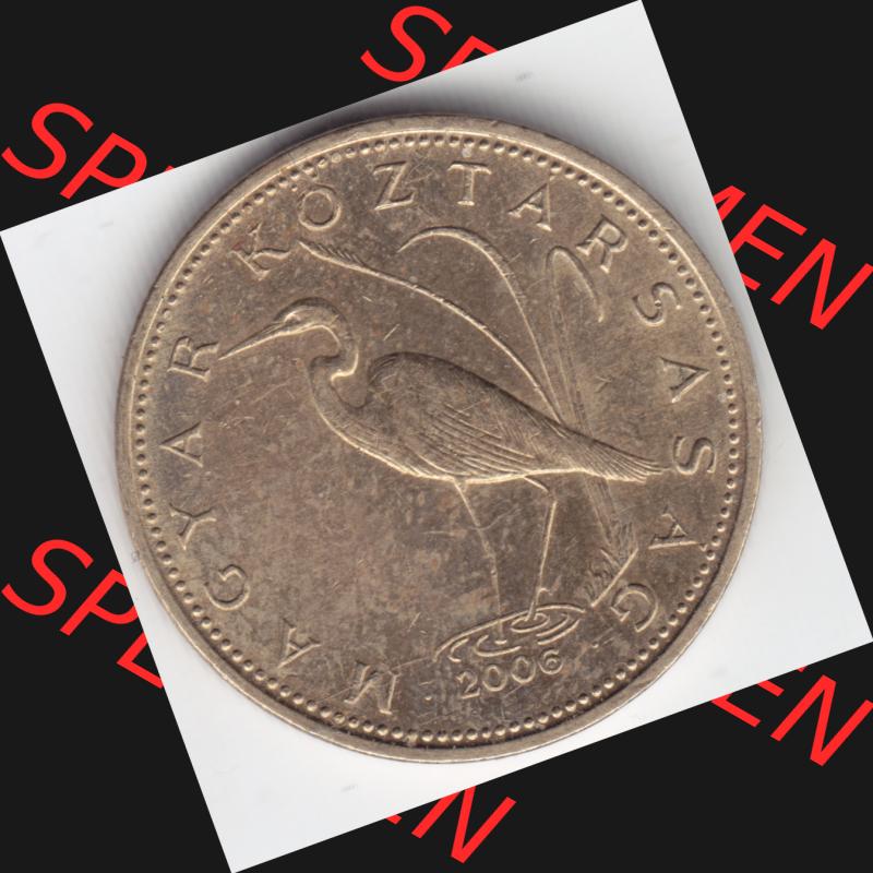 Münzen Ungarn Umlaufmünze 2006, 5 Forint. Vorderseite der Münze aus Ungarn als Bildmaterial für Sammler und Münzen-Webseiten hier im online Katalog und Datenbank für... Sammlung