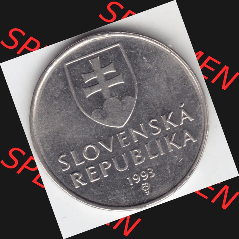 Münzen Slowenien Umlaufmünze 1993, 2 Sk (2) Sammlung