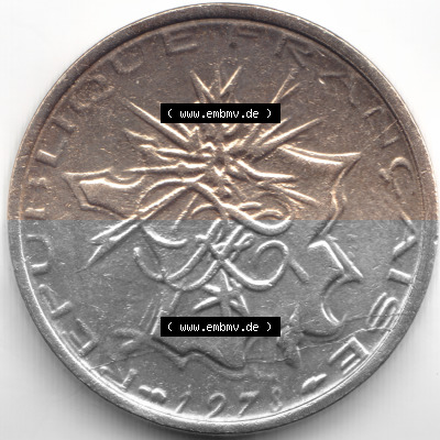 Umlaufmünze aus Frankreich in der Francs-Währung Sammlung