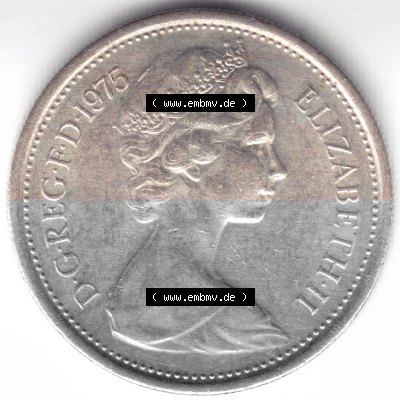 Münze aus Großbritannien Sammlung