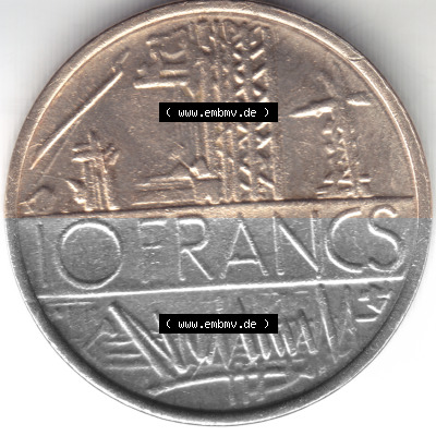 Umlaufmünze aus Frankreich in der Francs-Währung Sammlung