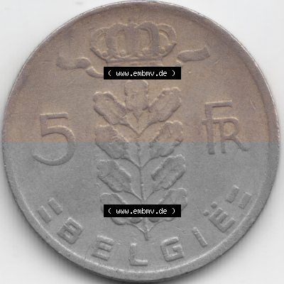 Belgien vor Einführung der Euromünzen in Belgien Sammlung