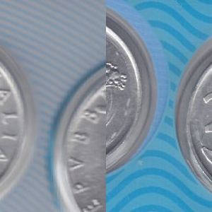 Ausschnitt zur Qualitätsprüfung vom Digitalen Bild Qualität