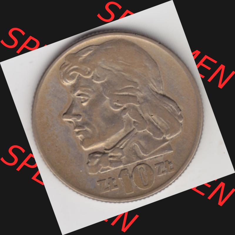 Münzen Polen Gedenkmünze 1959-1966, 10 Zloty Polnische Volksrepublik 1960 (2) Sammlung