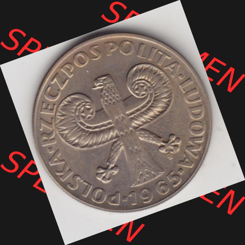 Münzen Polen Gedenkmünze 1965-1965, 10 Zloty 700 Jahre Warschau (2) Sammlung