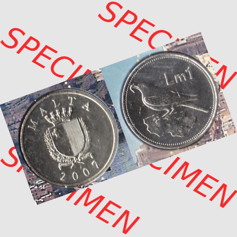Münzen Malta Umlaufmünze 1991-2007, 1 Lira, Lm 2007 (3) Sammlung