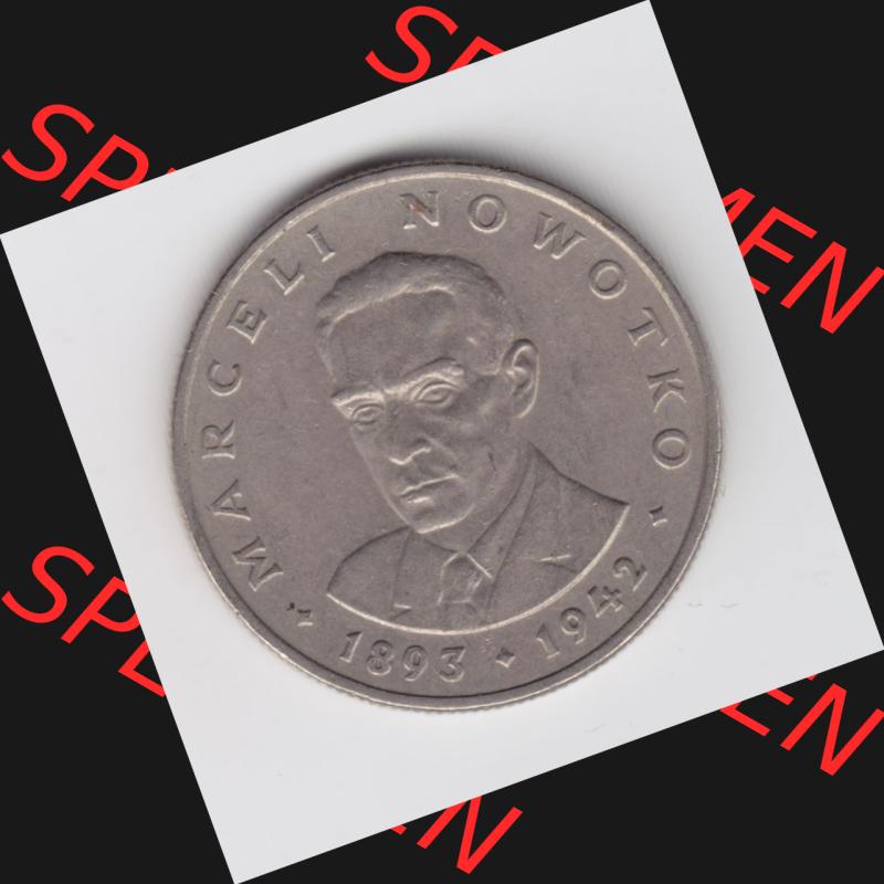 Münzen Polen Umlaufmünze 1974-1983, 20 Zlotych Marceli Nowotko 1976 (2) Sammlung