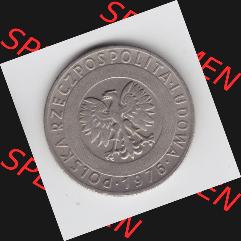 Münzen Polen Umlaufmünze 1973-1976, 20 Zlotych 1976 (1) Sammlung