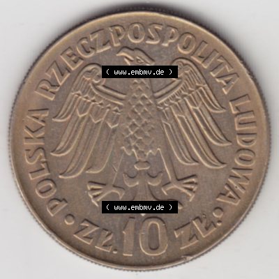 Münzen Polen Gedenkmünze 1964-1964, 10 Zloty 600. Jahrestag der Jagiellone Universität (1) Sammlung