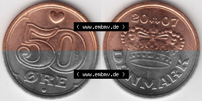 Umlaufmünze aus Dänemark Sammlung
