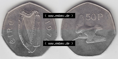Umlaufmünze aus Irland in Irische Pfund-Währung Sammlung
