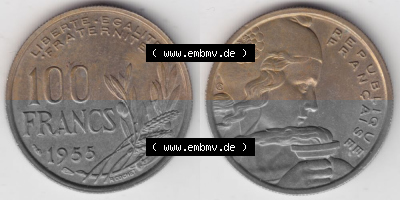 Umlaufmünze aus Frankreich in der Francs-Währung Sammlung