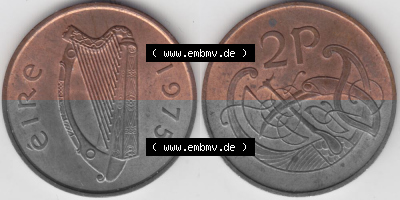 Umlaufmünze aus Irland in Irische Pfund-Währung Sammlung