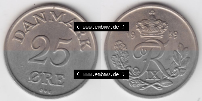 Umlaufmünze aus Dänemark Sammlung