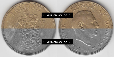 Umlaufmünze aus Dänemark Sammlung