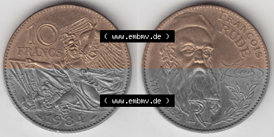 Umlaufmünze aus Frankreich in der Francs-Währung Sammlung