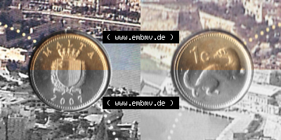 Münzen Malta Umlaufmünze 1991-2007, 1 Cent 2007 (3) Sammlung