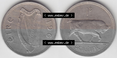 Umlaufmünze aus Irland in Irische Pfund-Währung Sammlung