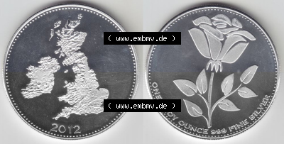 Münze aus Großbritannien Sammlung