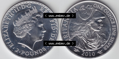 Münze aus Großbritannien Sammlung
