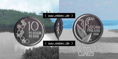 Umlaufmünze aus Finnland SUOMI Sammlung