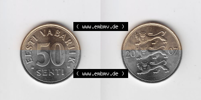 Umlaufmünze aus Estland Sammlung