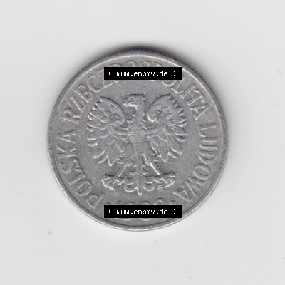 Münzen Polen Umlaufmünze 1957-1985, 50 Groszy 1983 (1) Sammlung