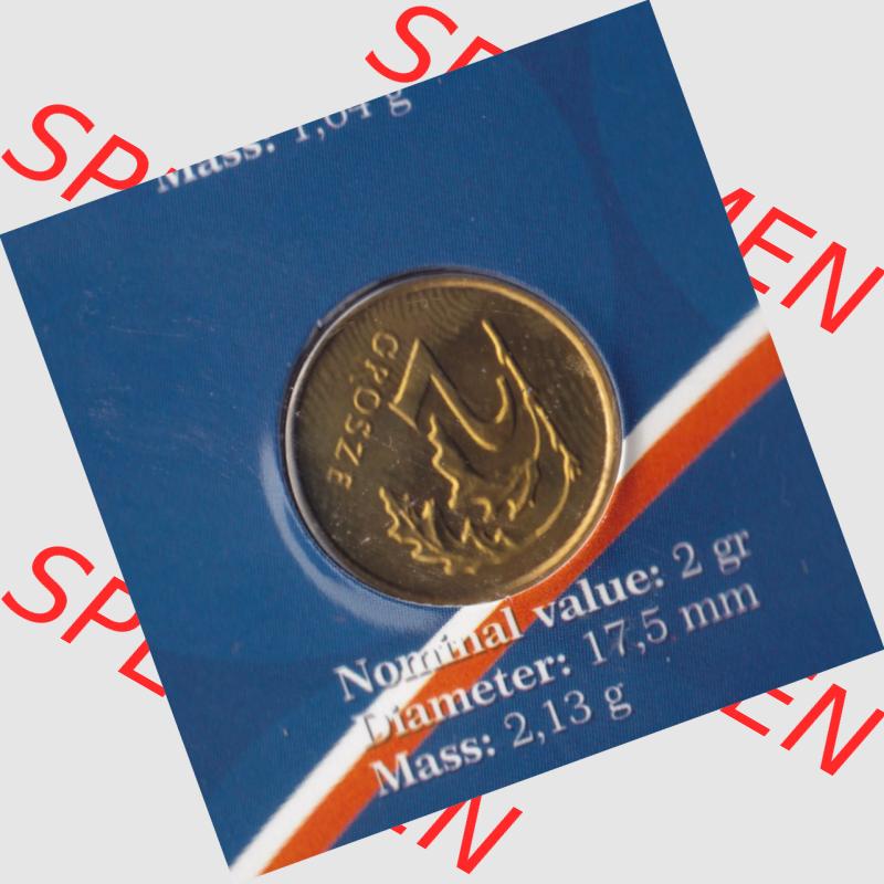 Münzen Polen KMS Umlaufmünze 2004, 2 Groszy (2) Sammlung