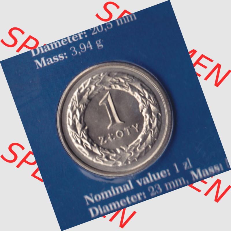 Münzen Polen KMS Umlaufmünze 1995, 1 Zloty (2) Sammlung