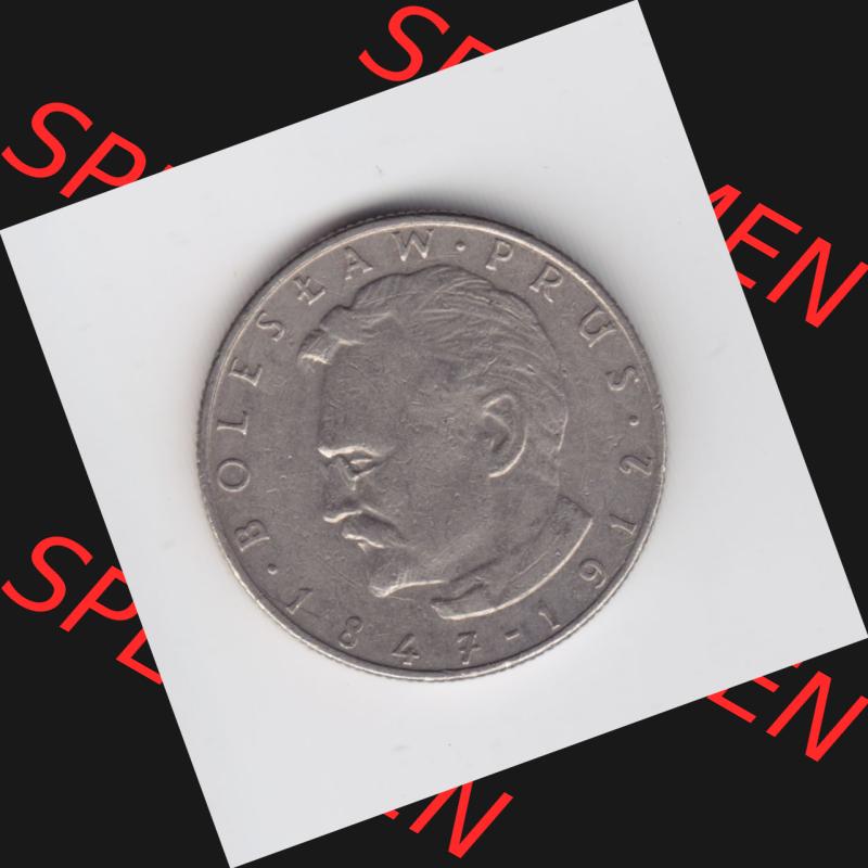 Münzen Polen Umlaufmünze 1975-1984, 10 Zlotych Boleslaw Prus 1976 (2) Sammlung