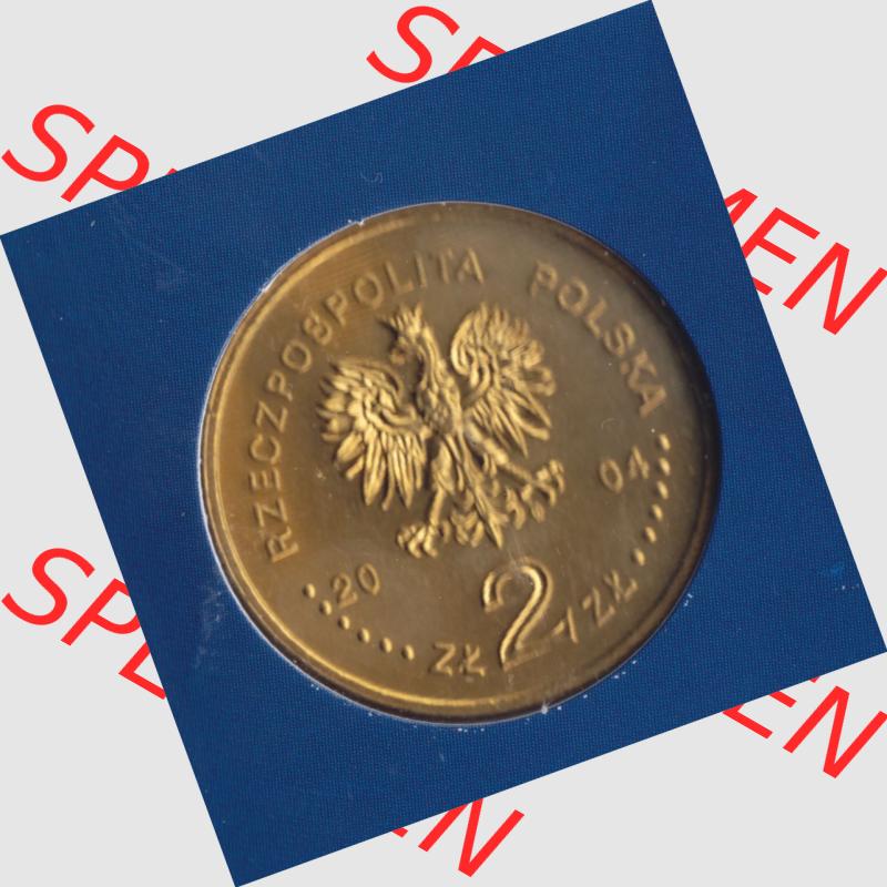 Münzen Polen KMS Umlaufmünze 2004, 2 Zloty (1) Sammlung