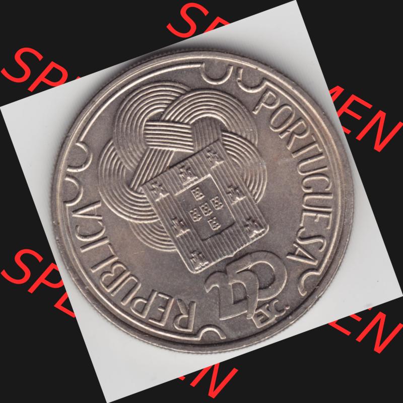 Münzen Portugal Gedenkmünze 1988-1988, 250 Escudo, XXIV Jogos Olimpicos Seul 1988, OLympiade. Vorderseite der Gedenkmünze aus Portugal zum katalogisieren im Münzen-Katalog... Sammlung