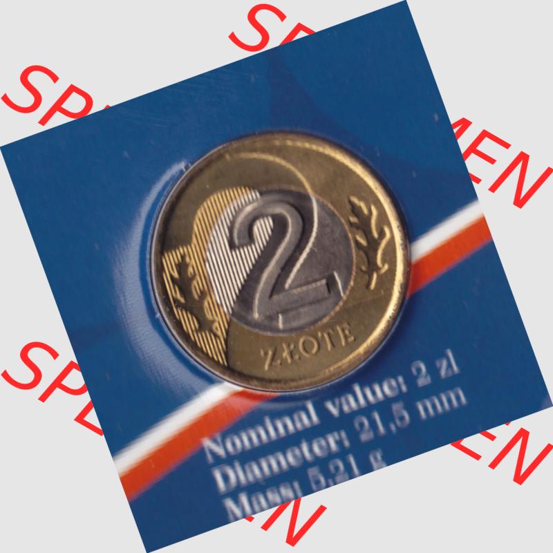 Münzen Polen KMS Umlaufmünze 1995, 2 Zloty (2) Sammlung
