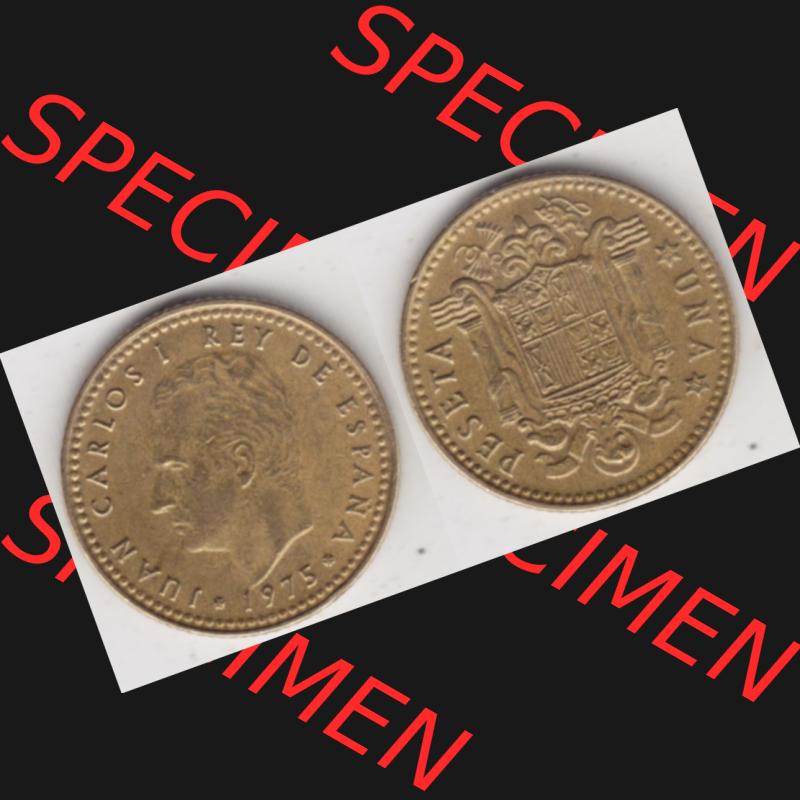 Münzen Spanien Umlaufmünze 1975-1975, 1 Peseta, Pesete 1979, Bild mit Vollansicht als Bildmaterial Sammlung