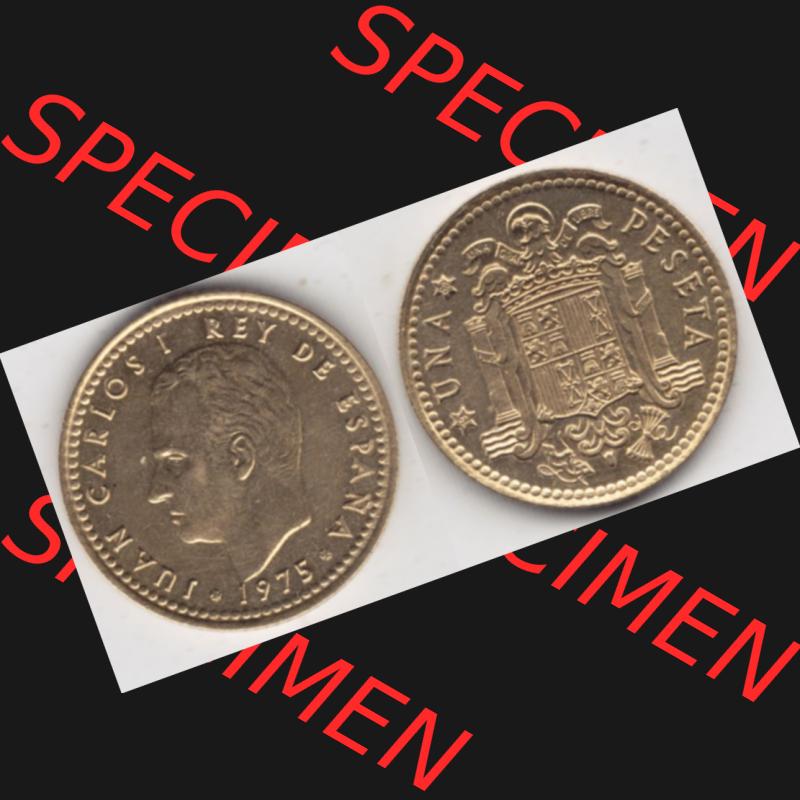 Münzen Spanien Umlaufmünze 1975-1975, 1 Pesete 1979, Bild mit Vollansicht als Bildmaterial Sammlung