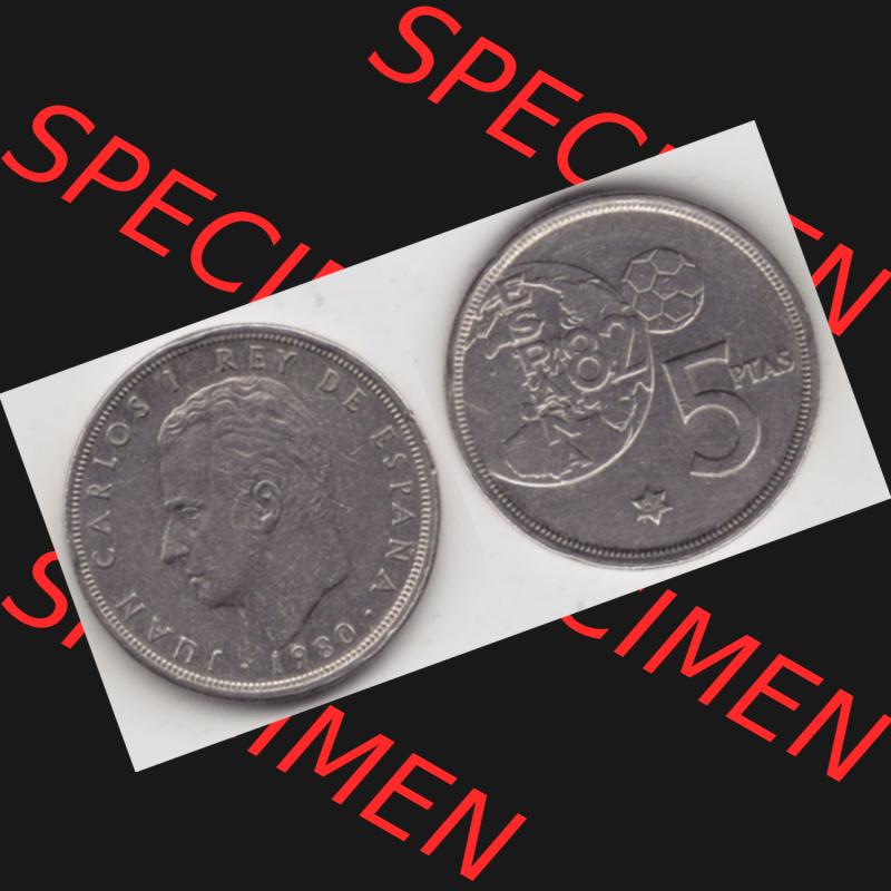 Münzen Spanien Umlaufmünze 1980-1980, 5 Peseten 1982 (3) Sammlung