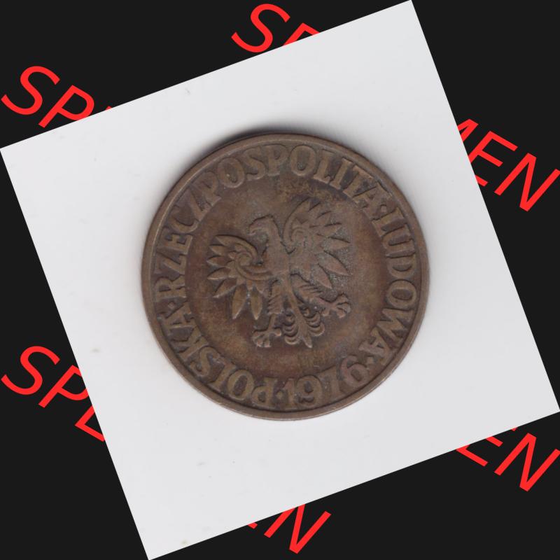 Münzen Polen Umlaufmünze 1975-1985, 5 Zlotych 1976 (1) Sammlung