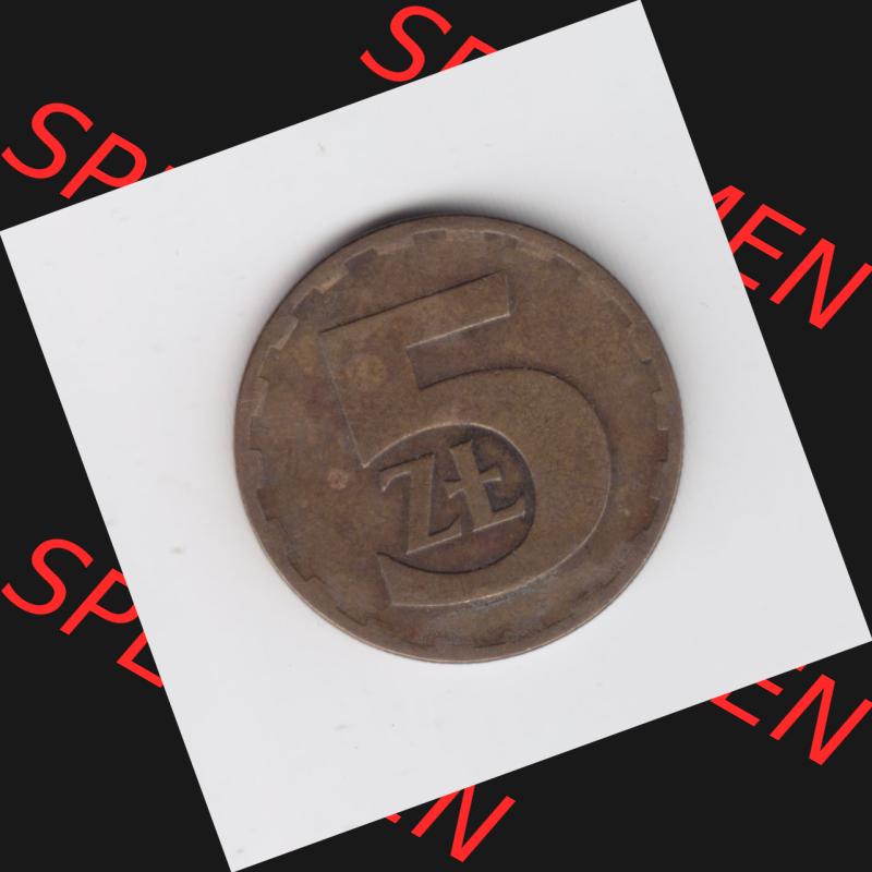 Münzen Polen Umlaufmünze 1975-1985, 5 Zlotych 1976 (2) Sammlung