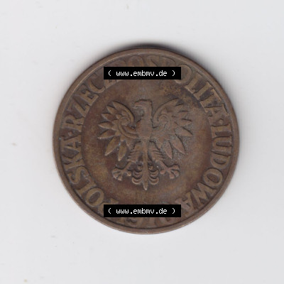 Münzen Polen Umlaufmünze 1975-1985, 5 Zlotych 1976 (1) Sammlung