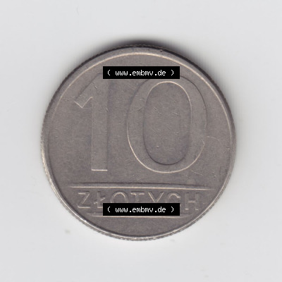 Münzen Polen Umlaufmünze 1984-1988, 10 Zlotych 1986 (2) Sammlung