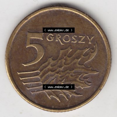 Münzen Polen Umlaufmünze 1990-2014, 5 Groszy 1998 (2) Sammlung