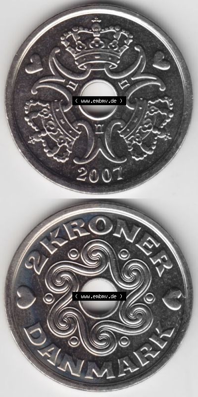 Umlaufmünze aus Dänemark Sammlung